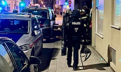 Blaulicht in der Strubergasse in Salzburg ...