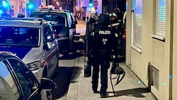 Blaulicht in der Strubergasse in Salzburg ...