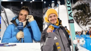 Philipp Raimunds Olympiasieg lösten auch bei ARD-Moderatorin Lea Wagner große Emotionen aus.