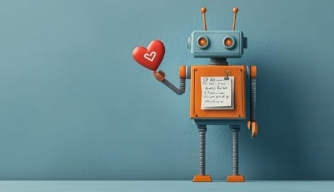 Es mag verlockend sein, ChatGPT und Co. einen Liebesbrief verfassen zu lassen, trotzdem sollten ...
