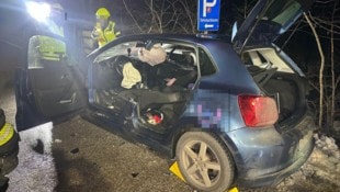 Am Unfallauto entstand schwerer Sachschaden.