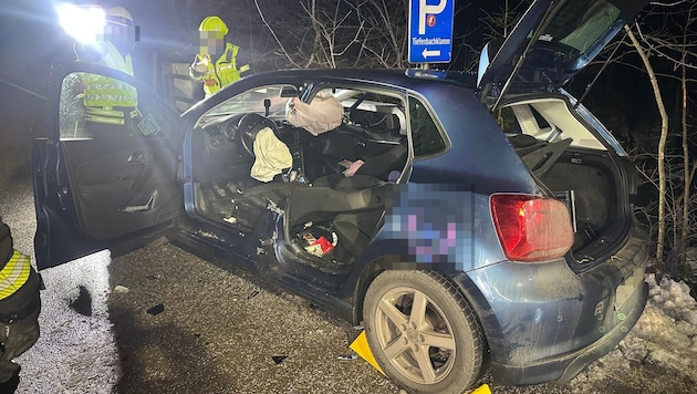 Am Unfallauto entstand schwerer Sachschaden.