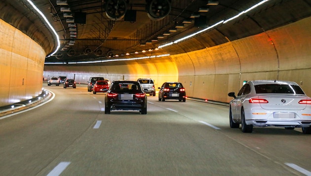 Im Tunnel Liefering gibt es derzeit noch eine Störung.