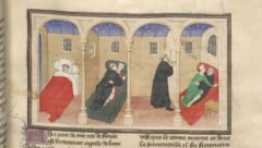 Frivole Handschrift: Decamerone in der französischen Übersetzung aus den 1420er-Jahren, einst im ...