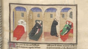 Frivole Handschrift: Decamerone in der französischen Übersetzung aus den 1420er-Jahren, einst im ...