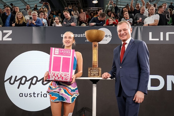 Gewann 2023 das Upper Austria Ladies: Neo-Österreicherin Anastasia Potapowa