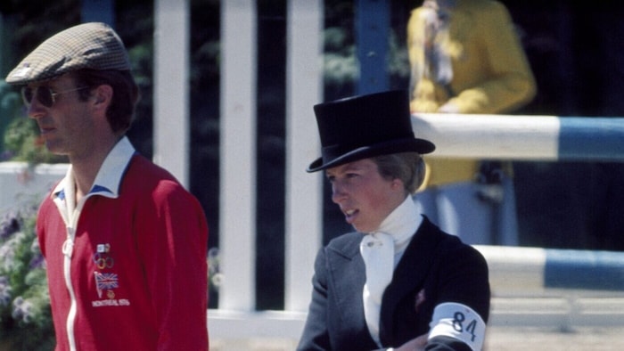 Prinzessin Anne und Mark Phillips bei den Olympischen Spielen 1976 in Montreal