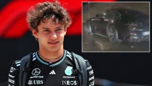 Kimi Antonelli crashte sein nagelneues Dienstauto.