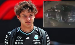 Kimi Antonelli crashte sein nagelneues Dienstauto.