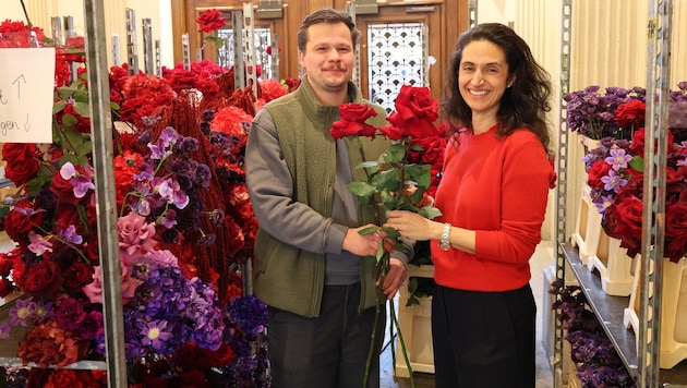 Die Vorbereitungen sind in vollem Gange und Emil Doll und Maryam Yeganehfar mittendrin.