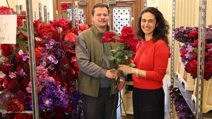 Die Vorbereitungen sind in vollem Gange und Emil Doll und Maryam Yeganehfar mittendrin.