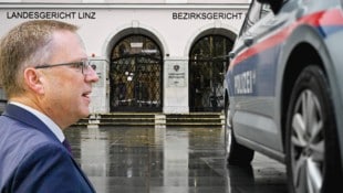 Der Innviertler ist Klubchef der ÖVP im Parlament in Wien. Heute steht er in Linz vor Gericht.