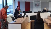 Gerichtsgutachter Peter Hofmann (li.) attestiert der Angeklagten eine schwerwiegende ...
