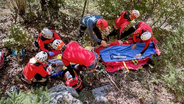 Über 800 Ehrenamtliche sind in OÖ bei der Bergrettung aktiv.