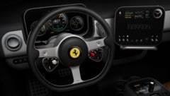 Das neue Ferrari-Cockpit hat wenig mit klassischen Modellen zu tun.