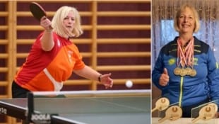 Evelyn Schätzer spielt in Kärnten seit Jahrzehnten auf Topniveau Tischtennis.