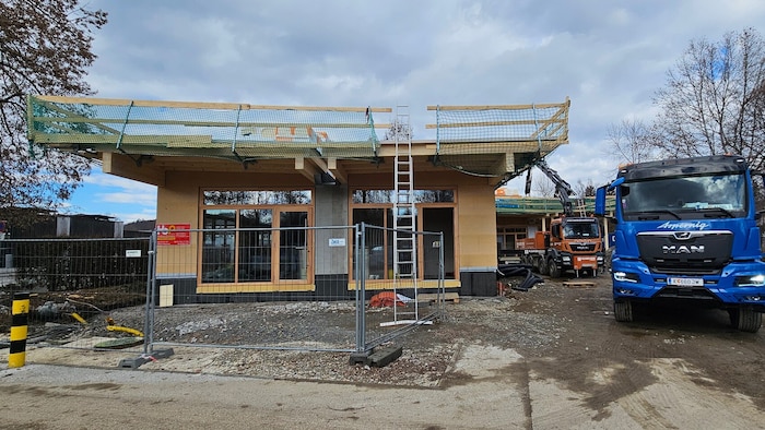 Am Campingplatz im Strandbad Klagenfurt ist Großbaustelle.