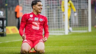 Furkan Dursun - hier während seiner Ausleihe zum SKN St. Pölten 