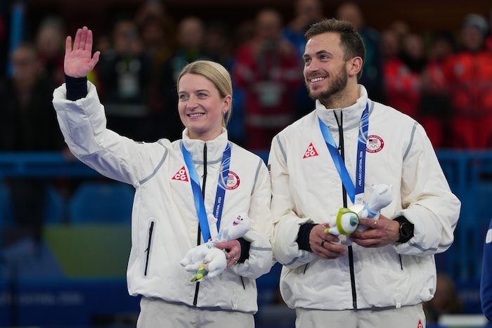 Die US-Amerikaner Cory Thiesse und Korey Dropkin