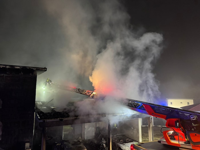 Rund 30 Florianis standen im Einsatz.