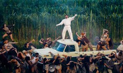 Bad Bunny trat in der Halftime Show auf.