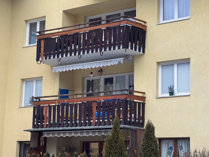 In diesem Haus wurden die Leichen entdeckt.