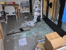 Die Täter hinterließen eine Spur der Verwüstung.