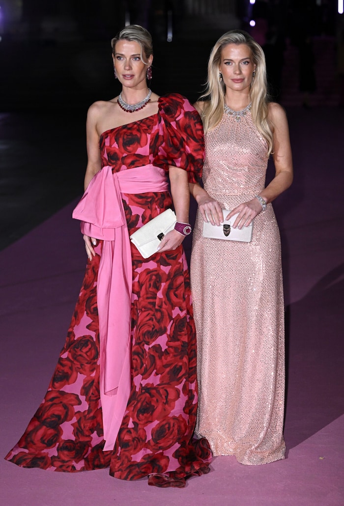 Lady Amelia Spencer und Lady Eliza Spencer auf dem British Museum Ball
