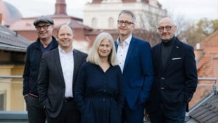 Das Team der Bühnen Graz (v.li.): Michael Schilhan (Künstlerische Leiter Next Liberty), Bühnen ...