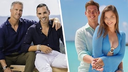 Ralf Schumacher (li.) wird nach rund vier Jahren Beziehung seinem Lebenspartner Étienne ...