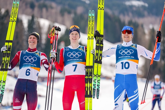 Johannes Lamparter, Jens Luraas Oftebro und Eero Hirvonen (von li. nach re.)