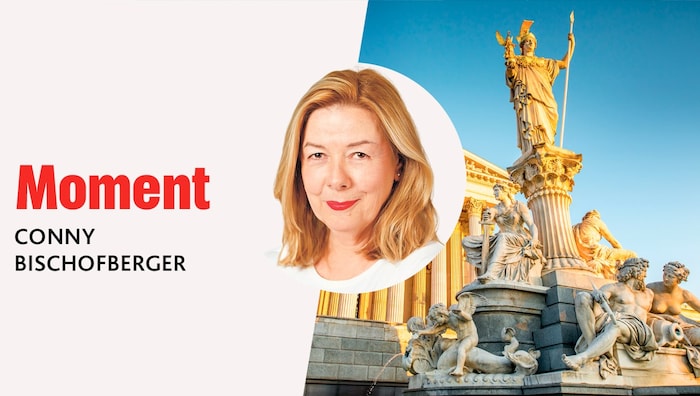 Kommentiert heute für die „Krone“ den Maiaufmarsch am Rathausplatz: Conny Bischofberger