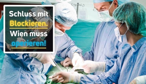 Die ÖVP-Niederösterreich schreibt im Gastpatienten-Streit den Wiener Genossen ein Sprüchlein ins ...
