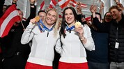 Die Vorarlbergerin Ariane Rädler und die Niederösterreicherin Kathi Huber sorgten in der ...