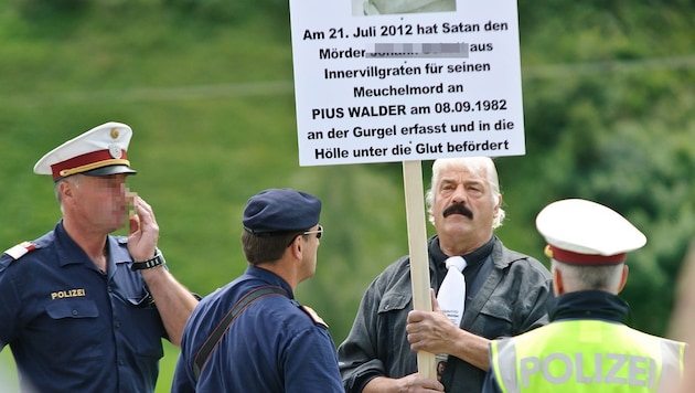 Nach dem Mord an seinem Bruder ließ Hermann Walder nichts unversucht, um die gerechte Strafe für ...