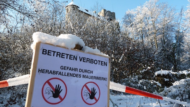 Seit 2020 ist die Ruine Gösting mittlerweile für die Öffentlichkeit gesperrt. Nun hat sie der ...