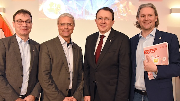 Stadt, Fachhochschule und Plattform feiern heuer jeweils Jubiläen.