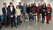 Unterstützter der Initiative „Ja! zum Grüngürtel“ am Verwaltungsgericht in Linz