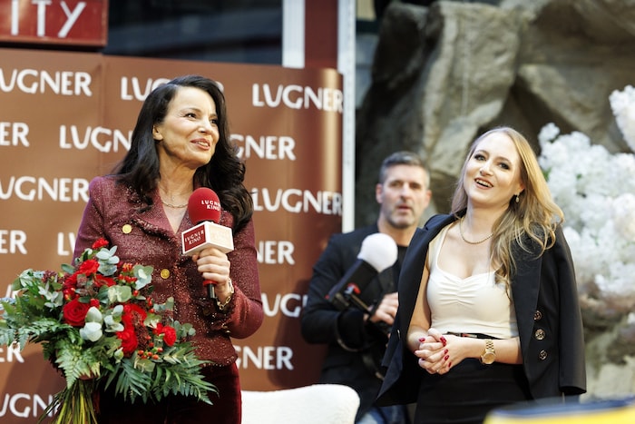 Geduldig beantwortete Fran Drescher zahlreiche Fragen.