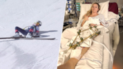 Lindsey Vonn meldete sich nach ihrem schweren Sturz mit einem Foto aus dem Spital. Jetzt spricht ...