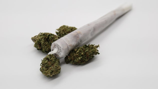 Die Bursch hatte Marihuana konsumiert.
