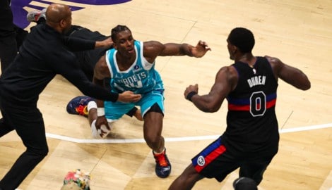 Prügel-Szenen in der NBA