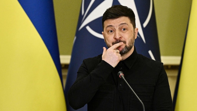 Selenskyj hält sich bedeckt.