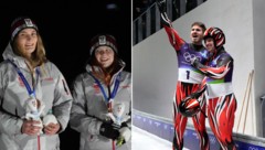 Bronze für unsere Rodel-Damen, die Herren legten Silber nach.