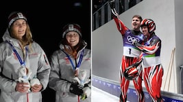 Bronze für unsere Rodel-Damen, die Herren legten Silber nach.