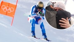 Bei Nils Allegre flossen nach dem Super-G die Tränen.