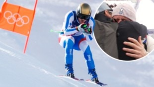 Bei Nils Allegre flossen nach dem Super-G die Tränen.