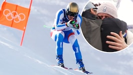 Bei Nils Allegre flossen nach dem Super-G die Tränen.