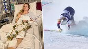 Harte Tage für Lindsey Vonn nach ihrem Sturz bei Olympia.