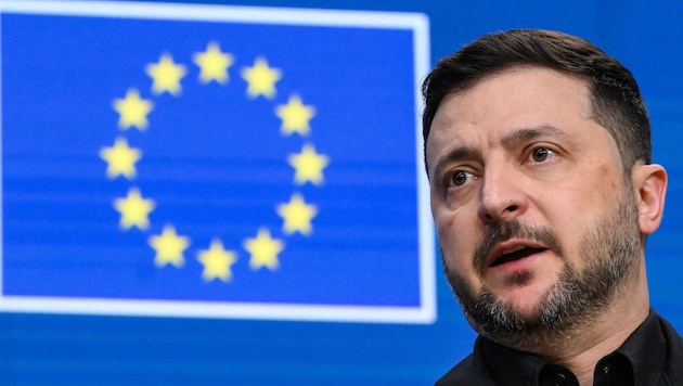 Die litauische Regierungsspitze hat sich für einen schnellen EU-Betritt der Ukraine (im Bild der ...